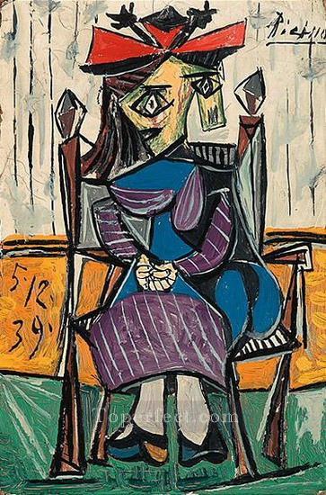 座る女性 3 1962 キュビズム パブロ・ピカソ油絵
